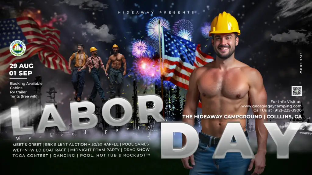 Labor Day & Toga Party poster