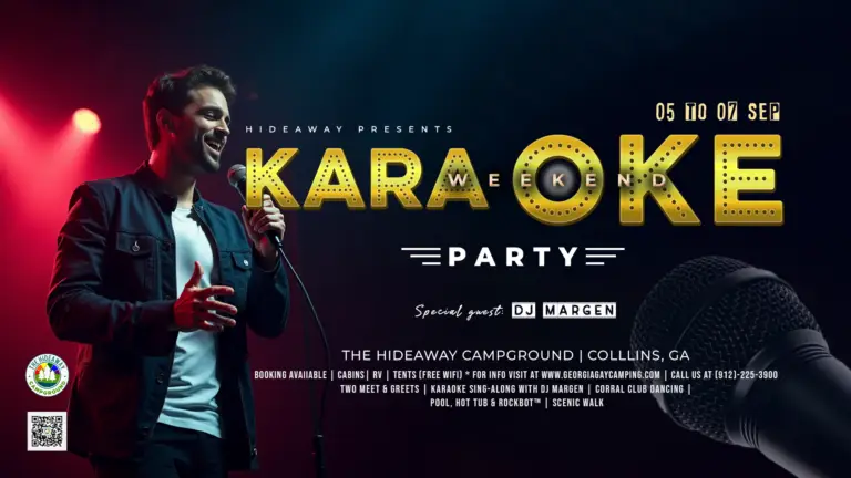 Karaoke Weekend party poster