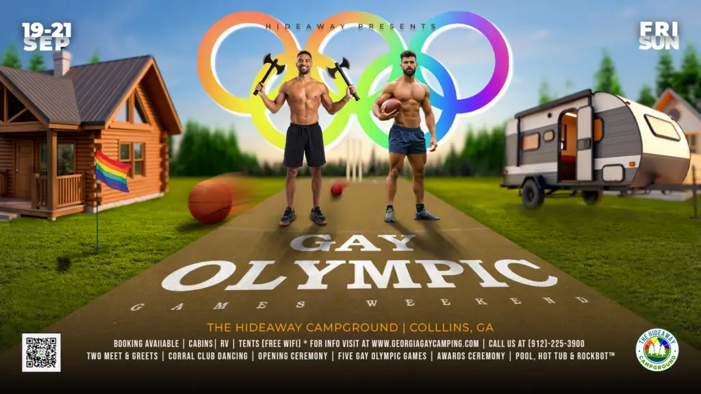 Gay Olympic Games Weekend poster