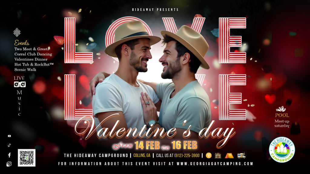 Valentine's Day Weekend party poster