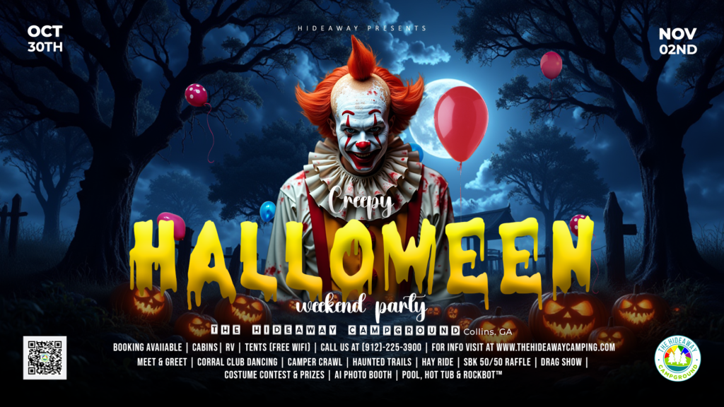 Halloween party poster